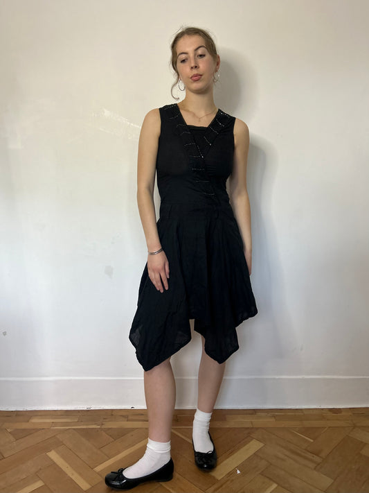 DKNY asymmetric midi dress (size 6)